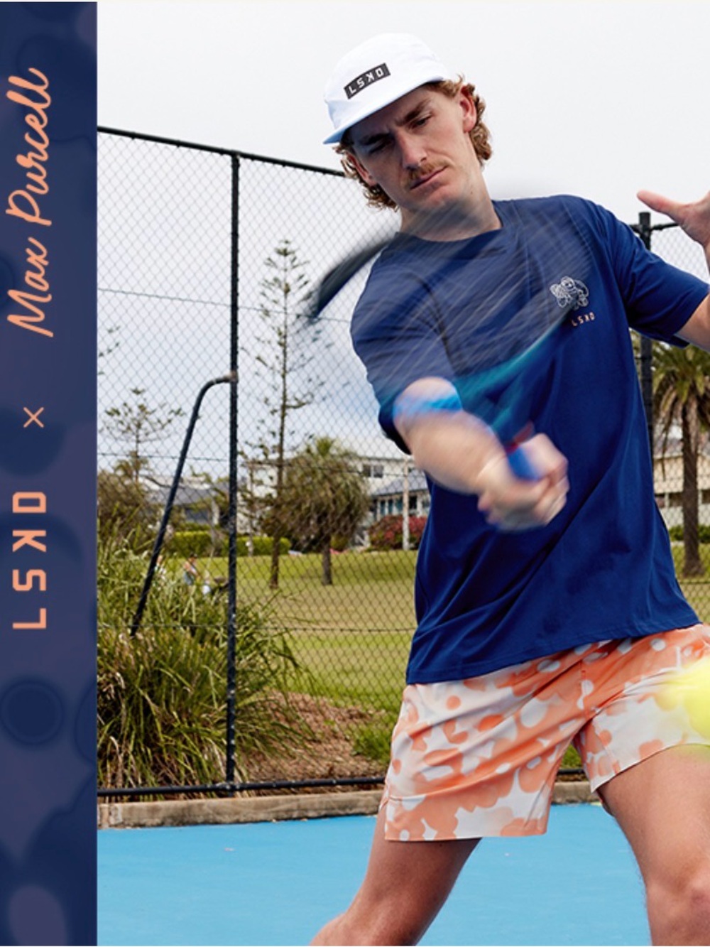 LSKD X Max Purcell Appreciate Tennis Tee